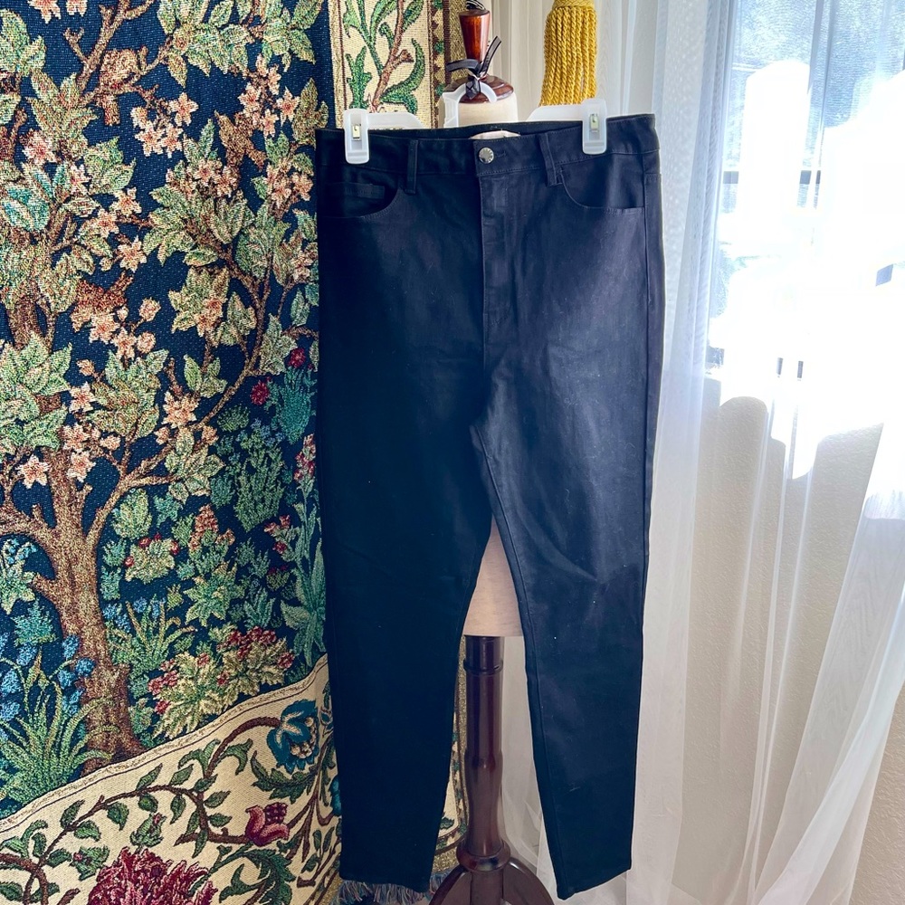 New Forever 21 High Waisted Black Stretch Skinny Jeans